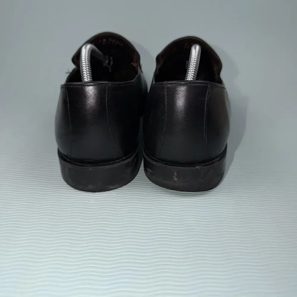 Allen Edmonds Bucktown Loafers Men’s Size 12D Black Leather Dress Slip On Shoes